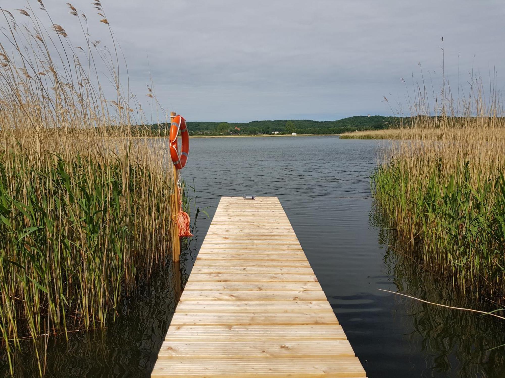 Ferienwohnung Granitzblick 3 Mit Wintergarten Und Seeblick Seedorf  エクステリア 写真