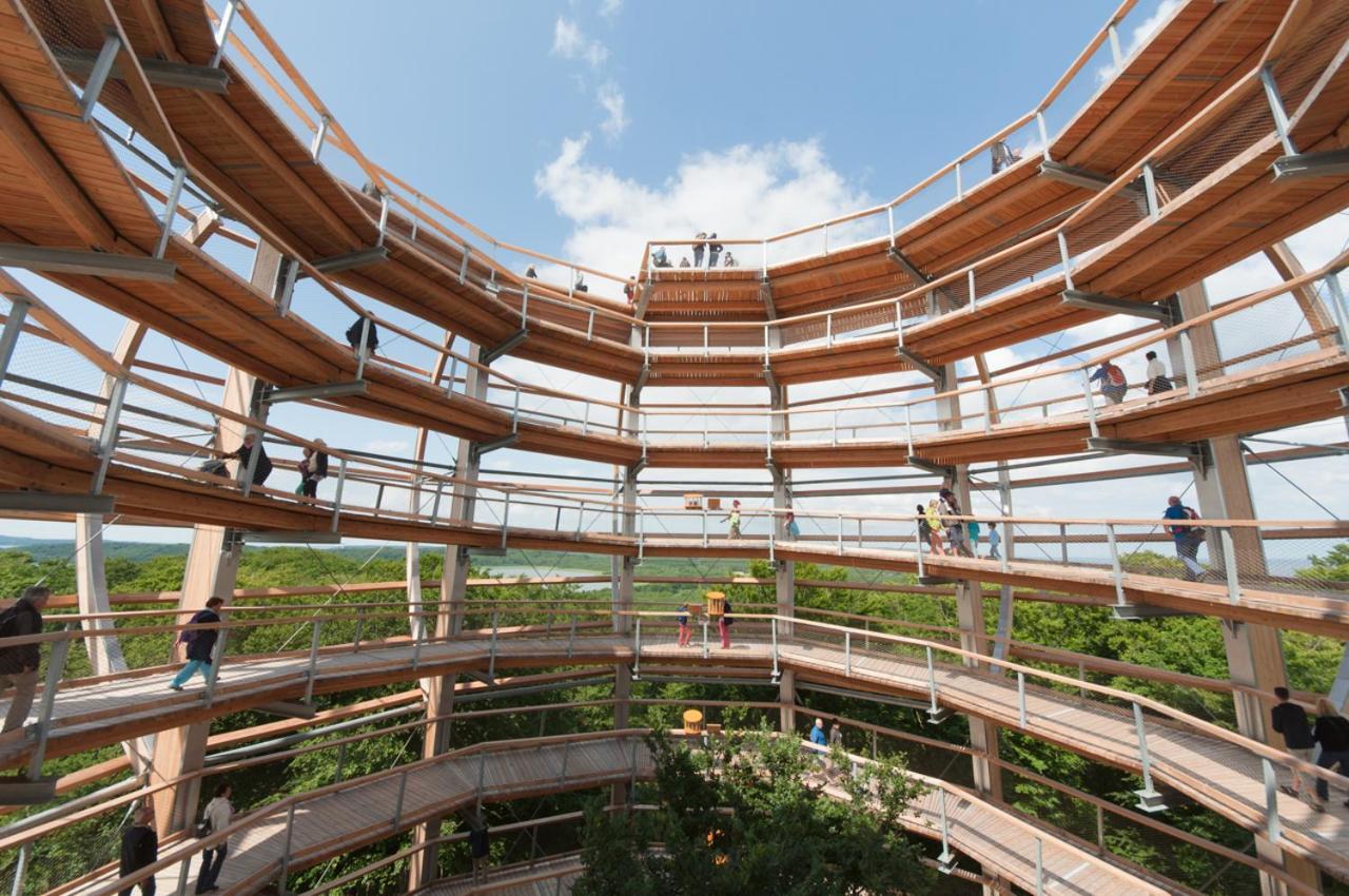 Ferienwohnung Granitzblick 3 Mit Wintergarten Und Seeblick Seedorf  エクステリア 写真