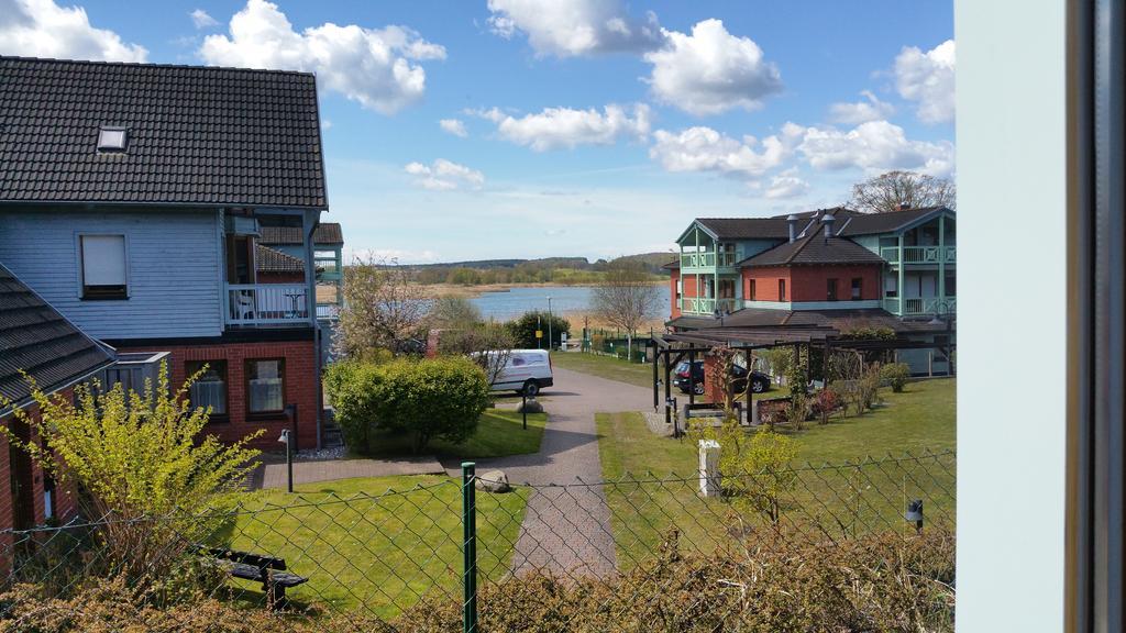 Ferienwohnung Granitzblick 3 Mit Wintergarten Und Seeblick Seedorf  エクステリア 写真